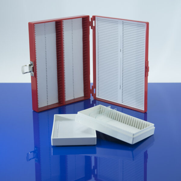 CAJA PORTA LAMINAS PLÁSTICA