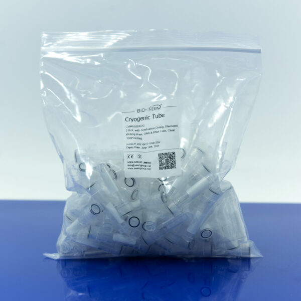 TUBOS CRIOVIALES ESTERILES CAP 2.0 ML ESTERIL ROSCA EXTERNA AUTOSOSTENIBLES  X 100 U